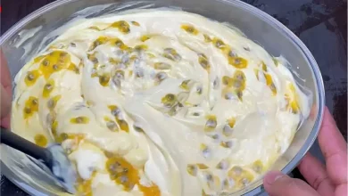 Mousse de Maracujá com Leite Ninho