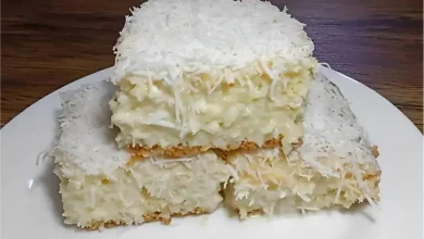 Bolo de Coco Gelado bem molhadinho