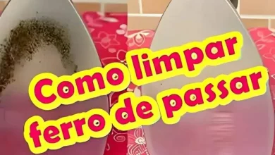 Misturinha Caseira para Remover Manchas do Ferro de Passar Roupas