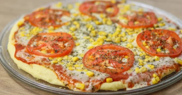 Pizza Rápida de Micro-ondas