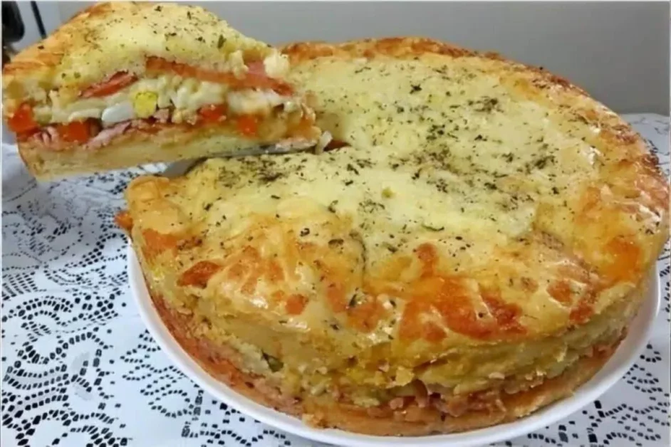 Torta Portuguesa com Massa Surpreendentemente Macia