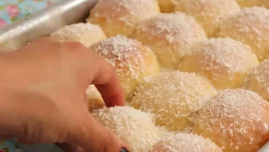 pão doce de coco