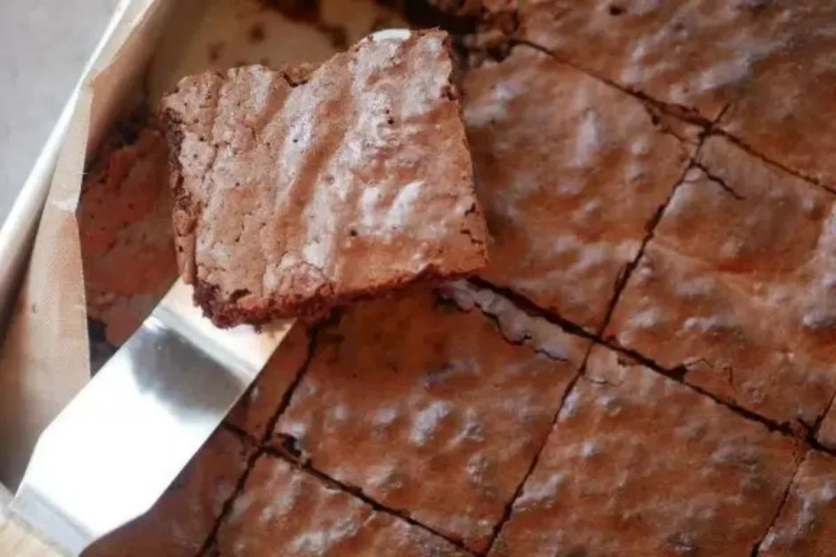 Brownie pronto em 10 minutos