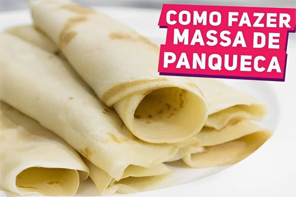 Massa de Panqueca de forma rápida e prática de fazer