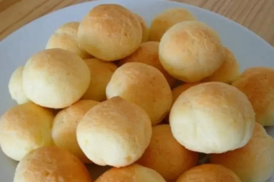 Pão de queijo de preguiçoso