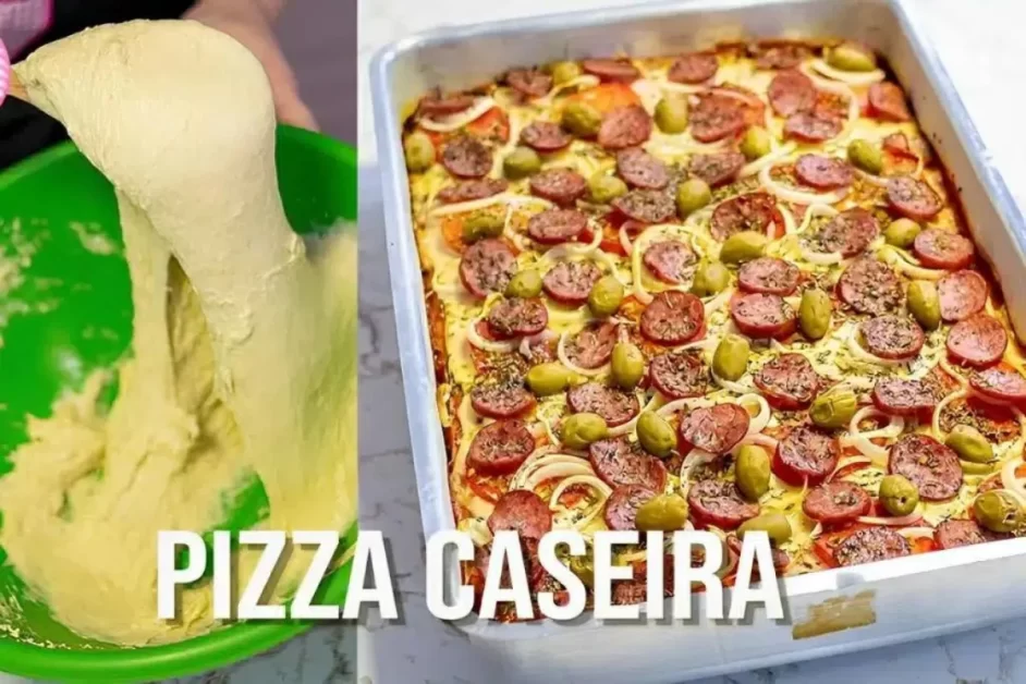 Pizza caseira pronta em poucos minutos