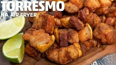 Torresmo na Air Fryer