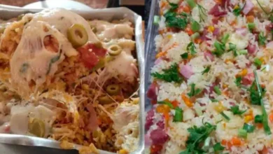 Maravilhoso Arroz de Forno para fazer em qualquer refeição