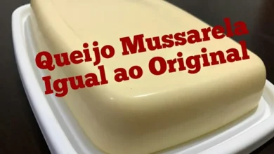 Mussarela caseira que fica igualzinha a do mercado