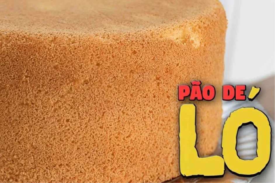 Pão de ló profissional com apenas 3 ingredientes