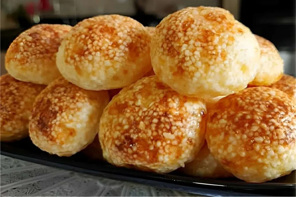 Pão de tapioca muito leve e delicioso para acompanhar um café