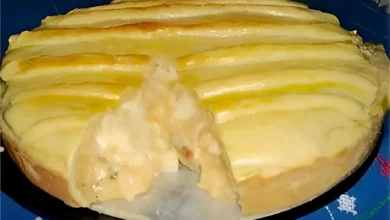 Torta de palmito com massa de empada fácil e que derrete na boca