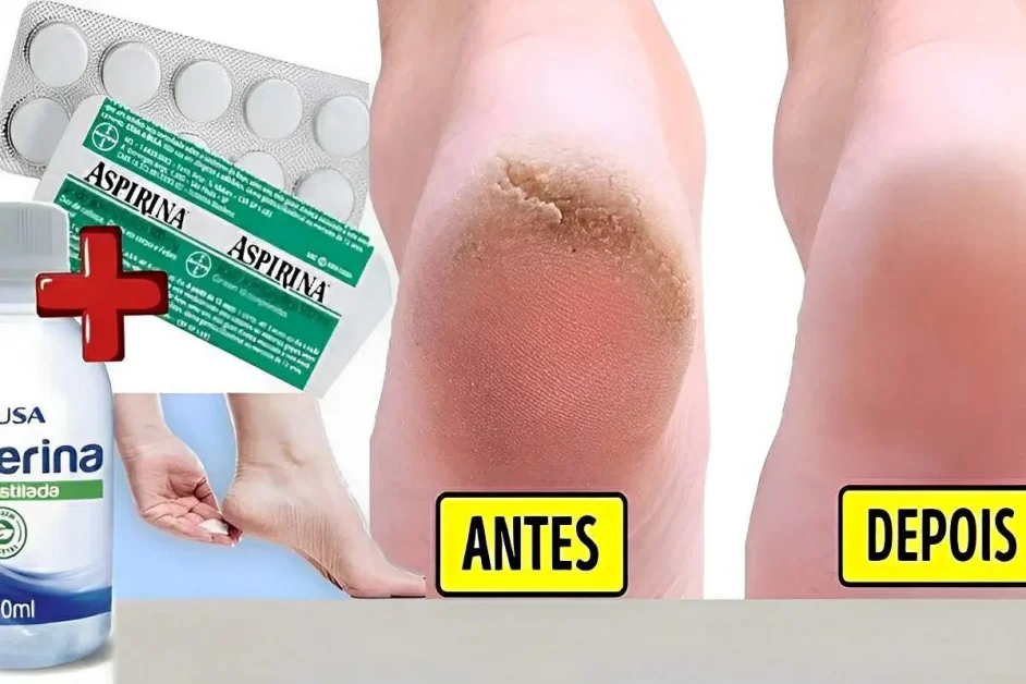 Hidratante caseiro para pés rachados que deixa os pés super lisos e macios