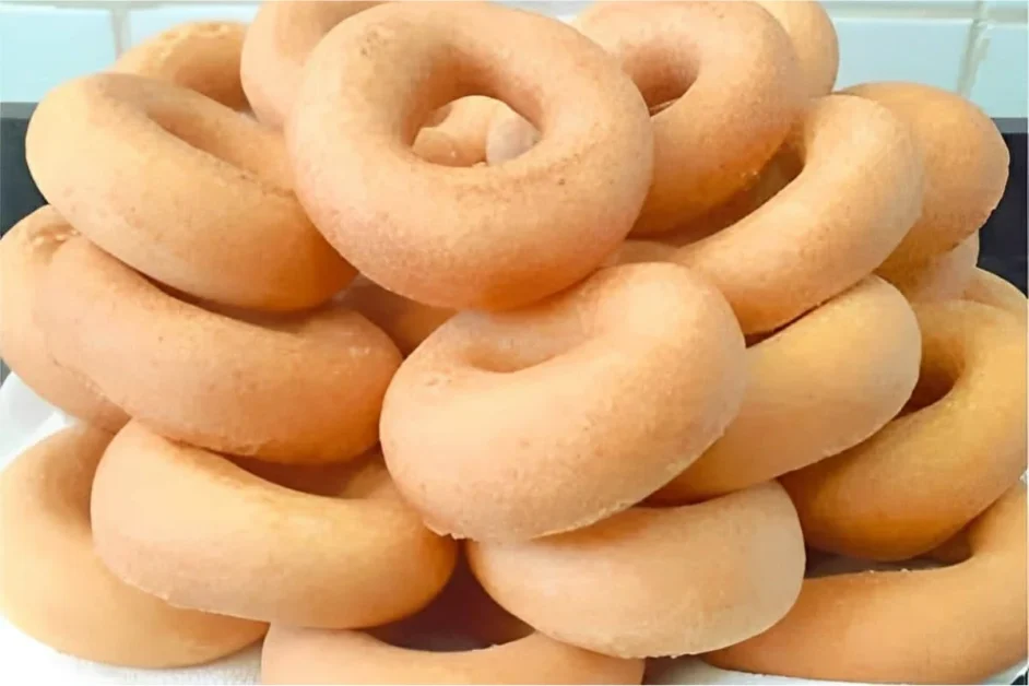 Rosquinha de polvilho leve e fofinha para servir com café