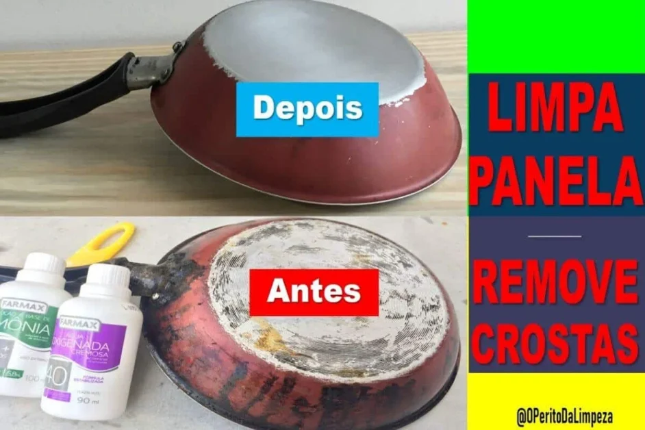 Aprenda como limpar panela antiaderente e tirar toda aquela sujeira encardida