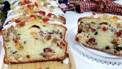 Bolo de Natal com Frutas Cristalizadas Uma Deliciosa Tradição Natalina