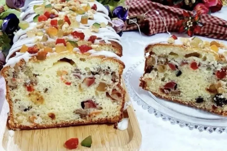 Bolo de Natal com Frutas Cristalizadas Uma Deliciosa Tradição Natalina