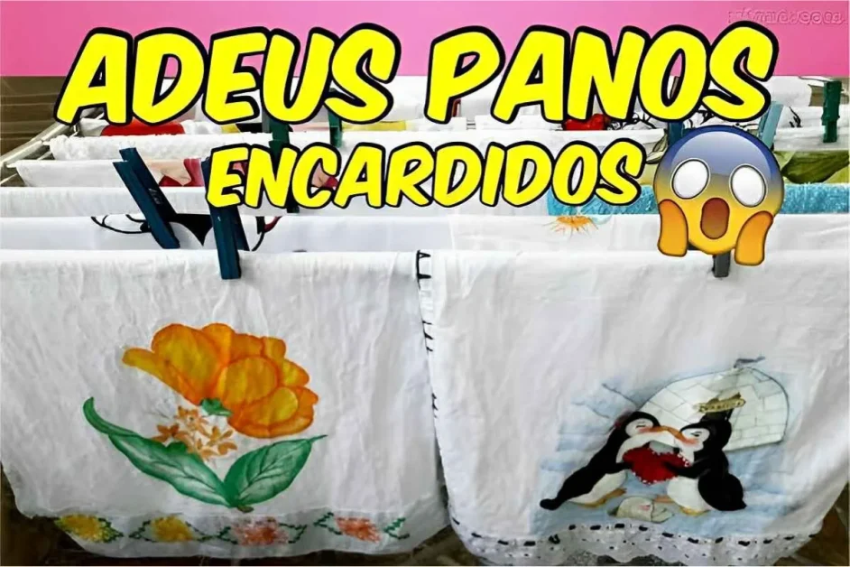 Como desencardir pano de prato com uma misturinha caseira simples e eficiente