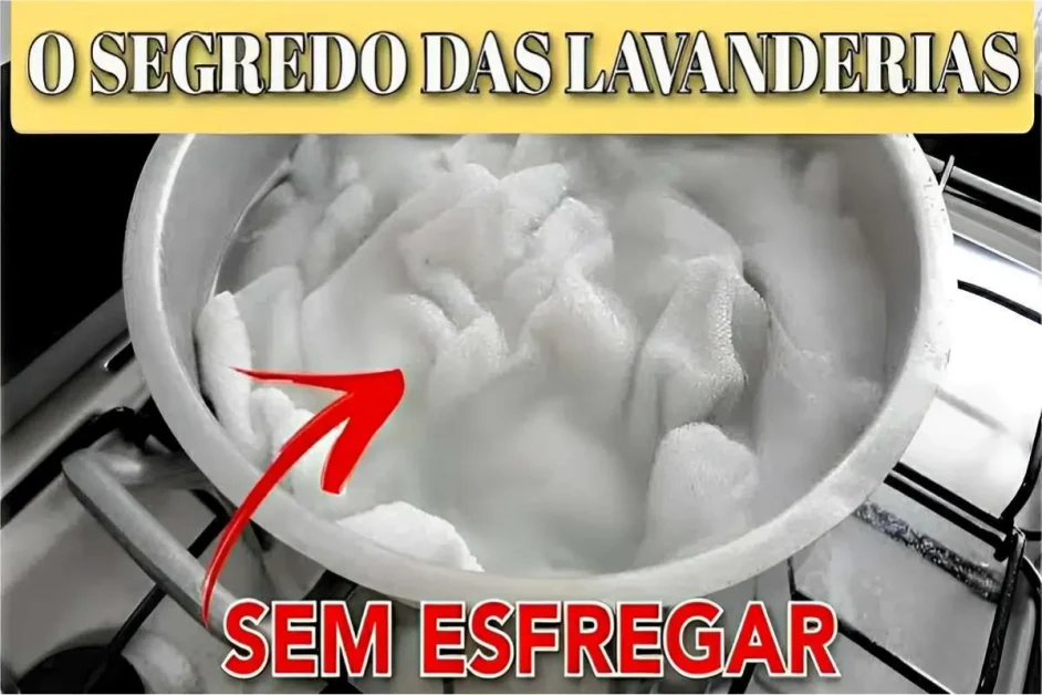 Como desencardir roupas brancas de um jeito fácil com esse produto que você tem em casa