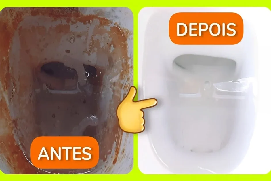 Como limpar vaso sanitário encardido e deixá-lo como novo usando 3 ingredientes que você tem no armário