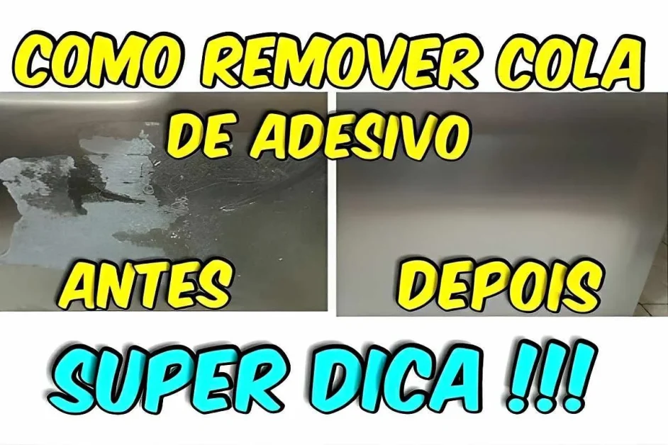 Como tirar cola de adesivo de geladeira e outros eletros da sua casa