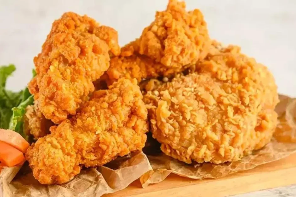 Descubra o segredinho do maravilhoso frango frito do KFC! Casquinha extra crocante e sequinha