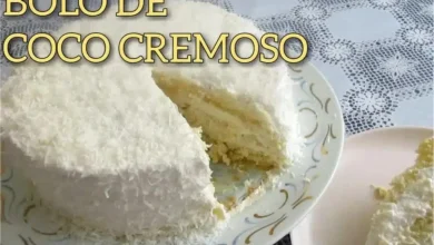 É sem glúten bolo de coco sem glúten cremoso e molhadinho uma delícia e irresistível