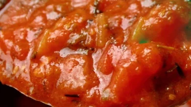 Molho de tomate caseiro perfeito para acompanhar sua receita secreta de macarronada