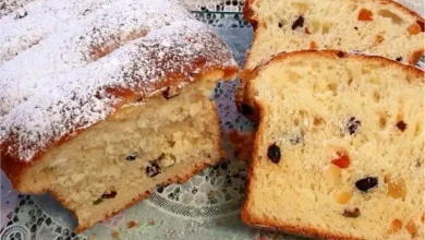 Panetone de liquidificador que não precisa sovar e já sai fatiado no forno