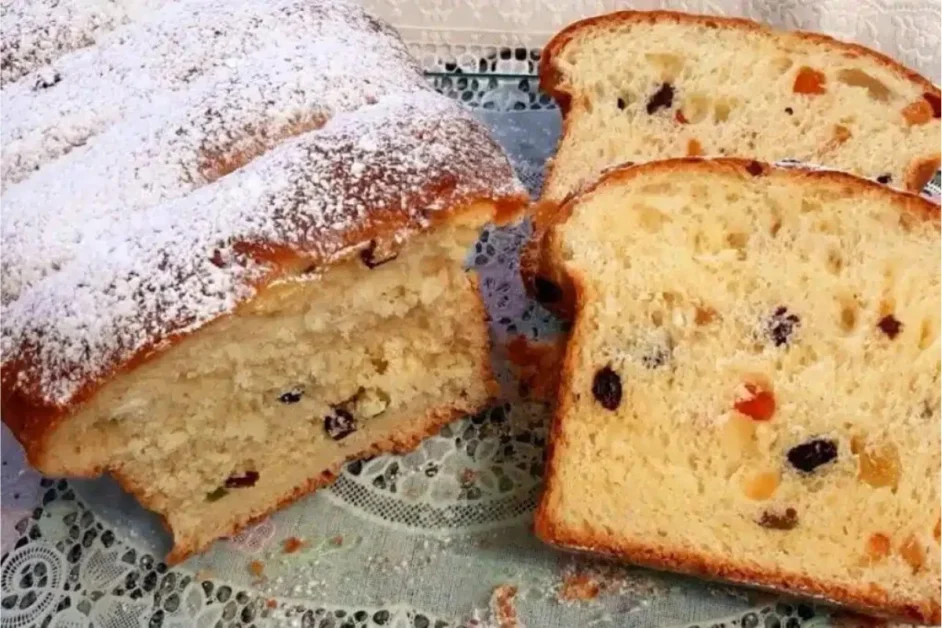 Panetone de liquidificador que não precisa sovar e já sai fatiado no forno