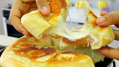 Pão de padaria sem sovar feito na frigideira fica maravilhoso dá para fazer todo dia