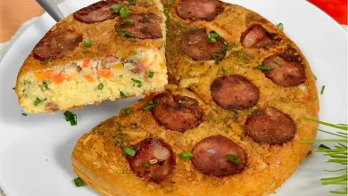 Pão recheado de frigideira um lanche prático e delicioso para qualquer hora do dia