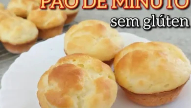 Pãozinho de minuto sem glúten para você preparar na hora do seu café