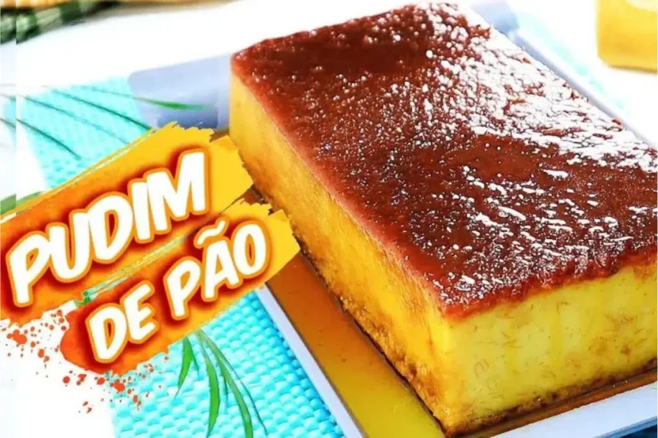 Preparei um pudim de pão tão perfeito que todo mundo pediu a receita depois que comeu