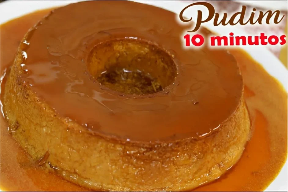 Pudim de doce de leite cremoso e saboroso feito em 10 minutos na panela de pressão