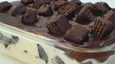 Sobremesa deliciosa de bis para você fazer almoço de ano novo