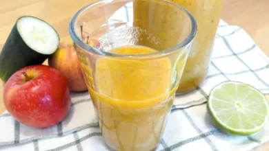 Suco detox para desinchar