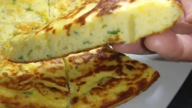 Torta de batata feita na frigideira um prato leve e muito fácil de preparar