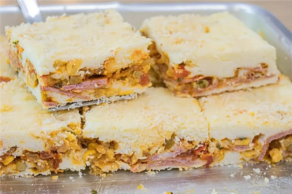 Usei as sobras do arroz para fazer essa massa de torta de liquidificador levinha e deliciosa