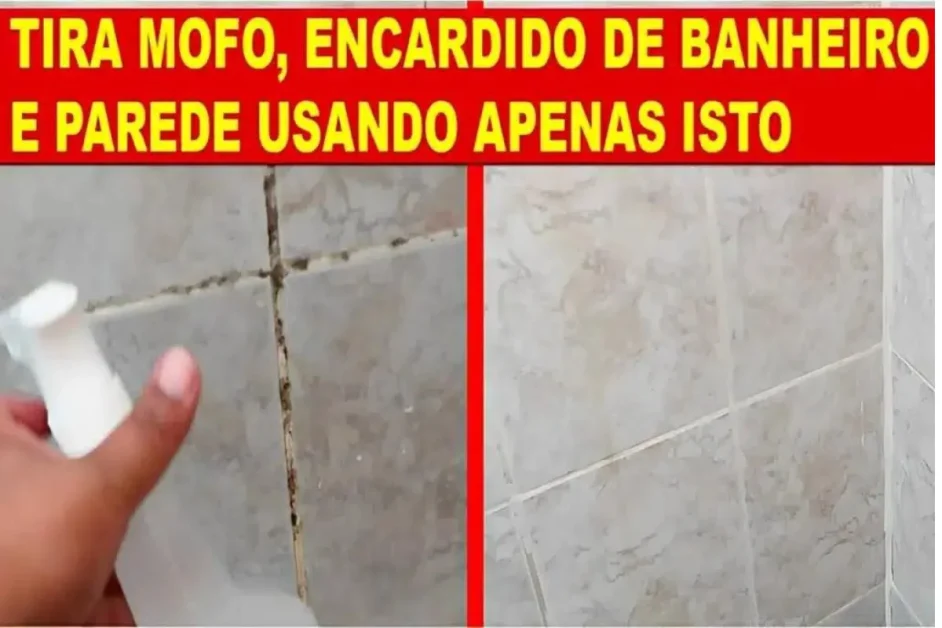 Aprenda essa misturinha para acabar com mofo e deixar seu banheiro brilhando para o Natal