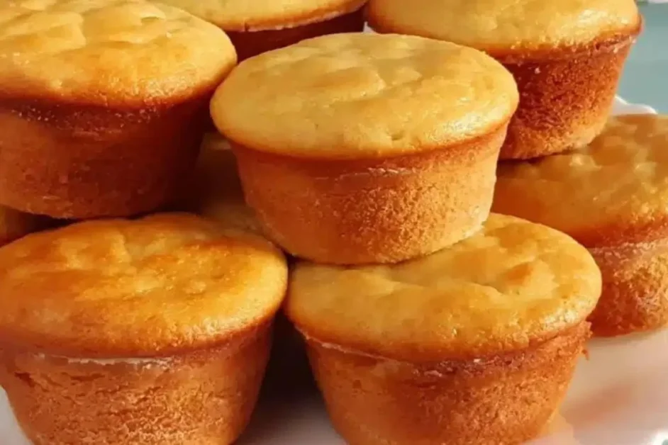 Bolinho de batata doce delicioso e fácil de fazer para seu café de fim de ano