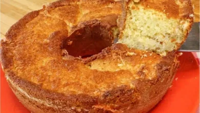 Bolo de coco caseirinho ótimo para o lanche dessa época de fim de ano