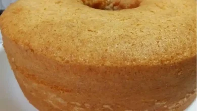 Bolo de maracujá caseirinho bem macio com um sabor marcante para a hora do seu café