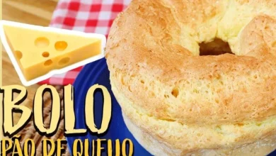 Bolo de pão de queijo perfeito para servir um lanche delicioso para suas visitas de fim de ano