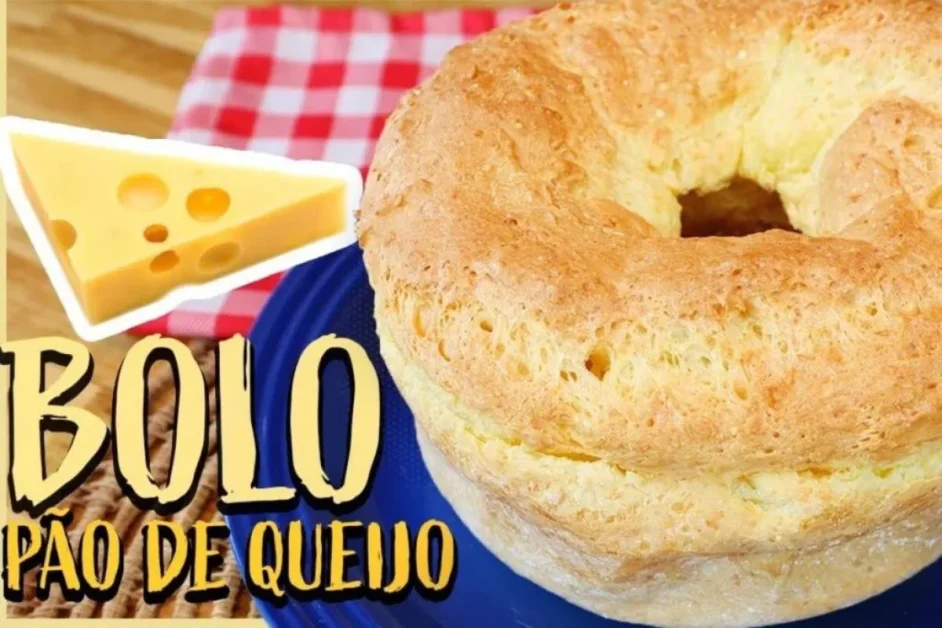 Bolo de pão de queijo perfeito para servir um lanche delicioso para suas visitas de fim de ano