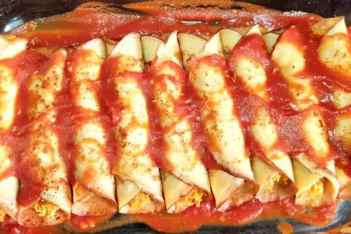 Panqueca de frango deliciosa para fazer sucesso no seu jantar de reveillon