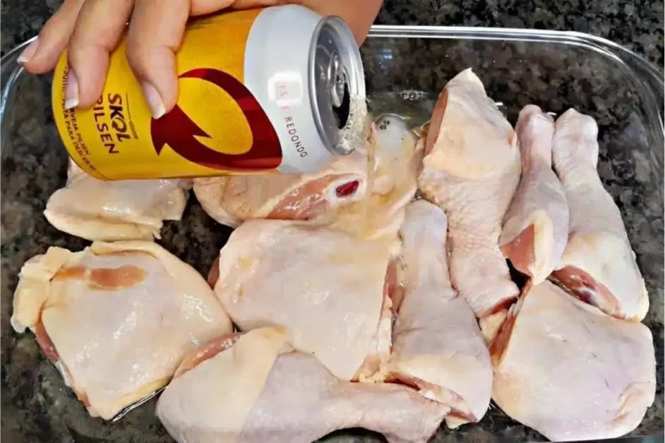 Receita de frango de restaurante bem úmido e saboroso para o seu almoço ou jantar