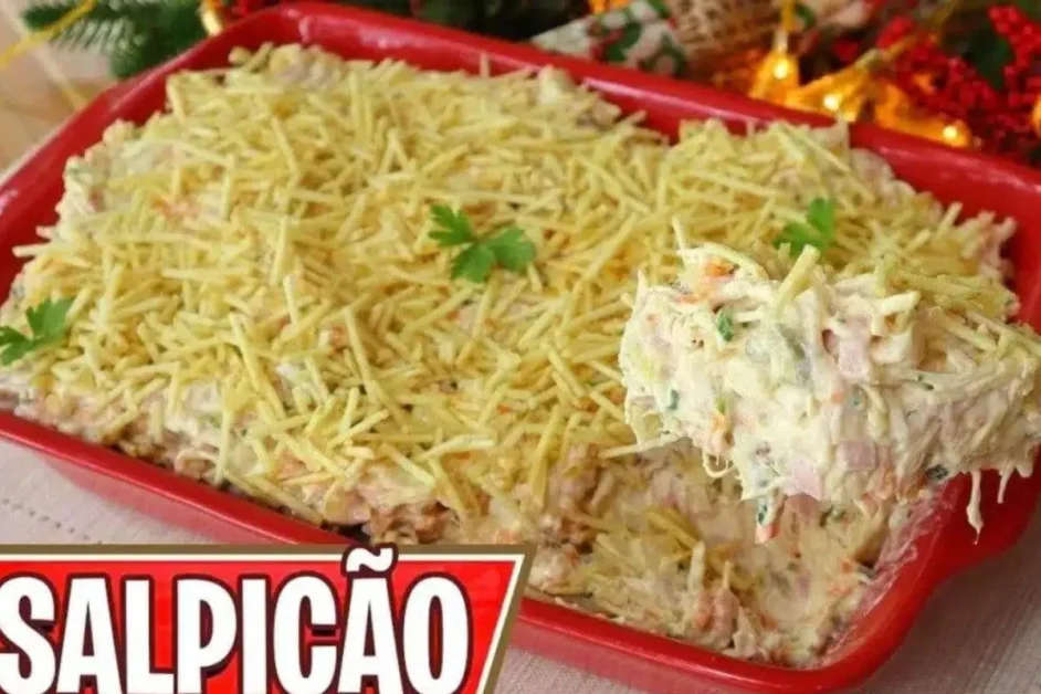 Salpicão especial um ótimo acompanhamento para seu jantar de reveillon