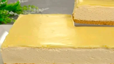 Torta de limão com creme de coalhada sem defeitos! Perfeita para o verão