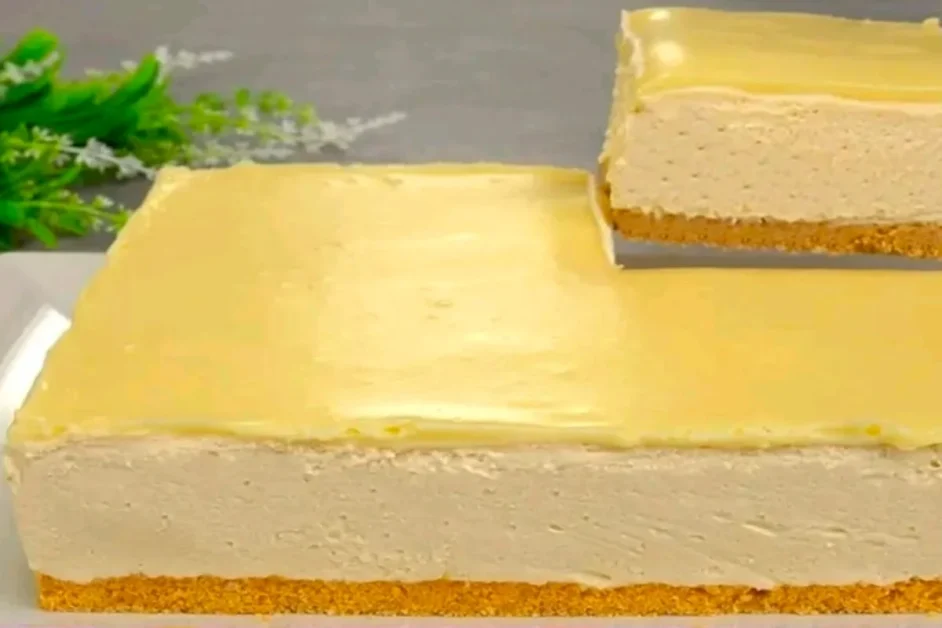 Torta de limão com creme de coalhada sem defeitos! Perfeita para o verão